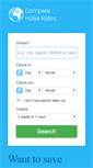 Mobile Screenshot of comparehotelrates.info